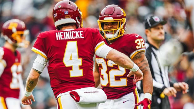 Left to Right: Taylor Heinicke, Jaret Patterson